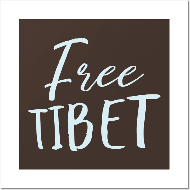 Free Tibet Wall Art by FlyingWhale369